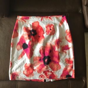 Skirt, career, knee length